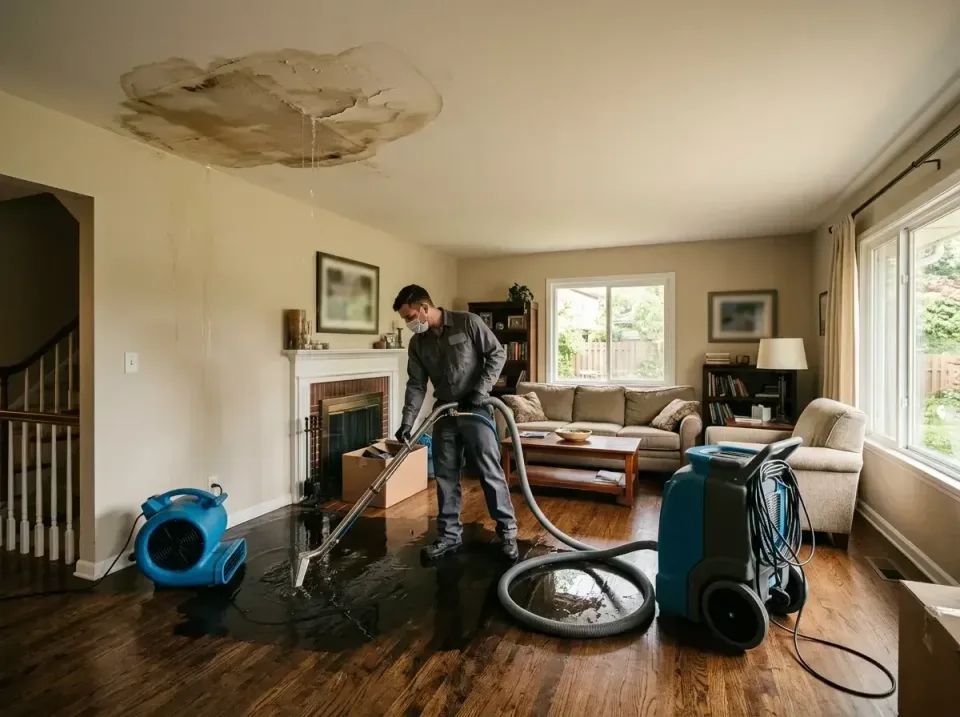 attic-pipe-burst-ceiling-drip-008 — frequently asked questions, Water Damage Restoration & Carpet Care in Duryea, PA